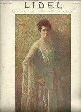 LIDEL Rivista Maggio 1921 (Amisani) Arte Moda Bellezza,  CONDIZIONI  DISCRETE