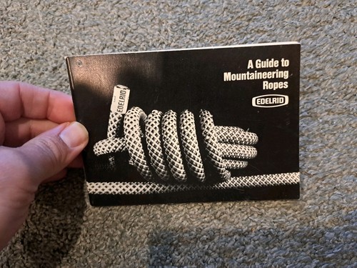 Vintage edelrid guide - edelrid,