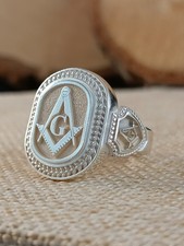 Anello Massone Argento