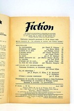 Fiction. Revue littéraire de l'Étrange Paris 1957
