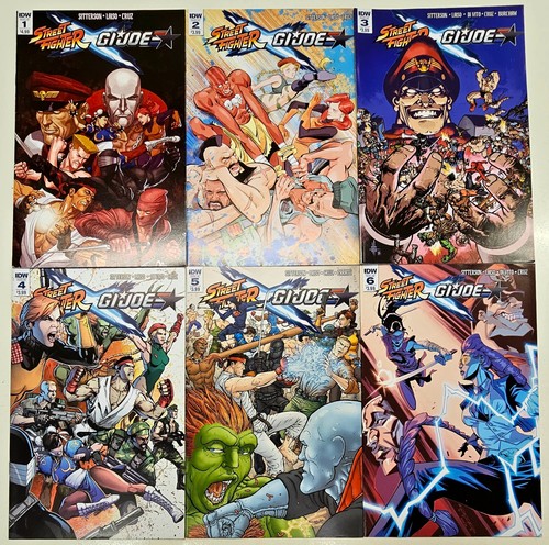 Idw comics street fighter i - street,