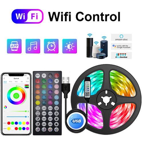 Striscia led rgb usb - 5v, wifi