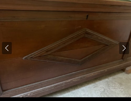 Cassapanca antica legno - antica,