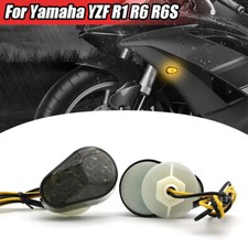 Per Yamaha YZF R1 R6 2002-2008 Segnale di direzione da incasso coppia LED indicatori luminosi