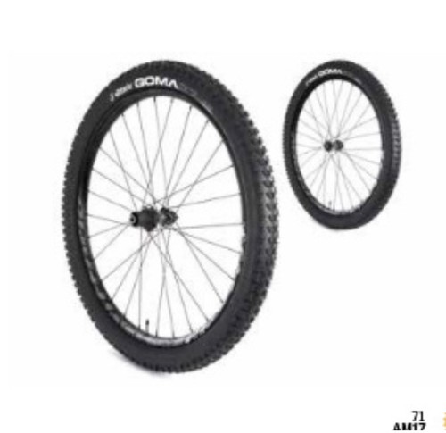 Coppia ruote bicicletta - ruote,