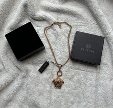 Versace Medusa Pendant Gold