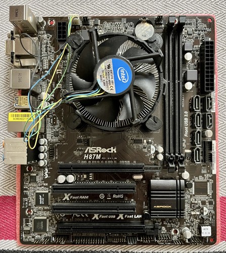 Mobo asrock h87m cpu - cpu, intel