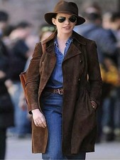 Cappotto donna trench pelle