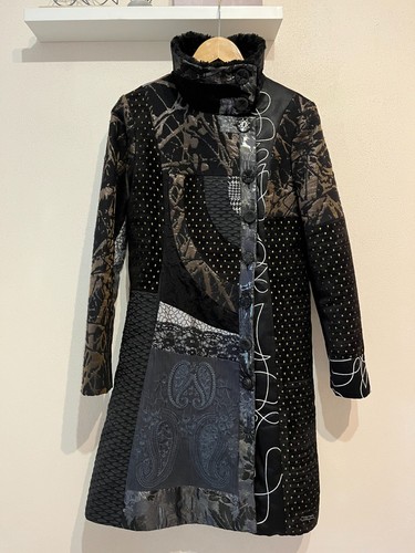 Cappotto donna design stampa