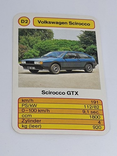 Volkswagen scirocco gtx d2 - scirocco,