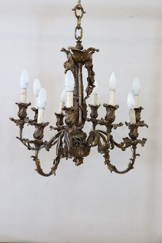 Lampadario antico bronzo - antico,