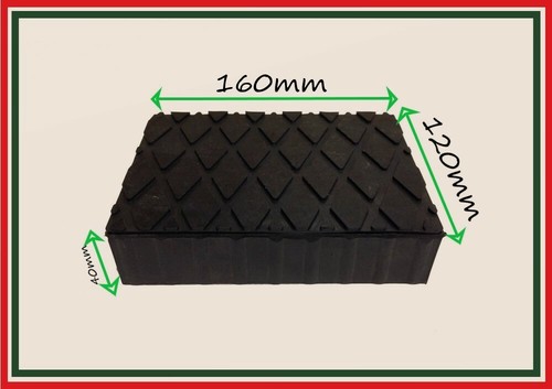 Tampone gomma 160x120x40mm - tampone, in