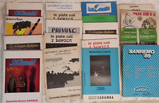 SPARTITI LOTTO OLTRE LIBRETTI 20/25 anni 70/80 sanremo Milva Michele testi