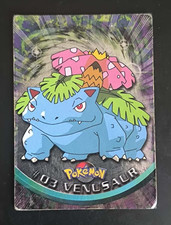 Carta Pokemon VENUSAUR #03 TOPPS SERIES 1 Tv Animation Trading Card ITA 1999