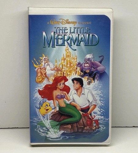 The little mermaid vhs disney - the,