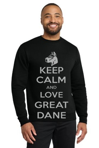 Felpa girocollo keep calm and - keep,
