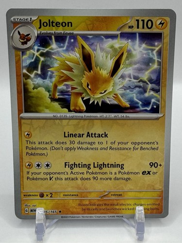 Jolteon 135 165 scarlet - sv:,