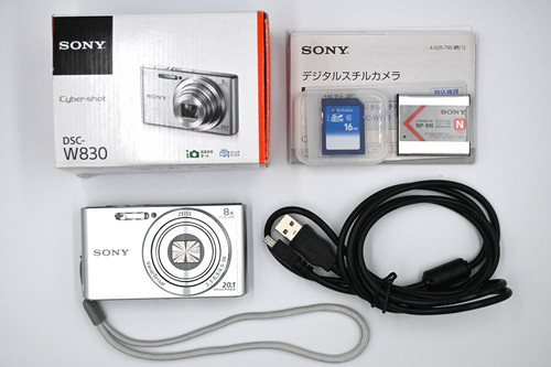 Sony cyber shot dsc - sony, dsc-w830