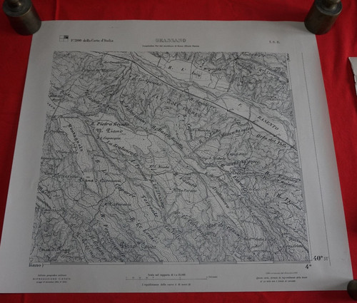 Rara carta mappa - rara,