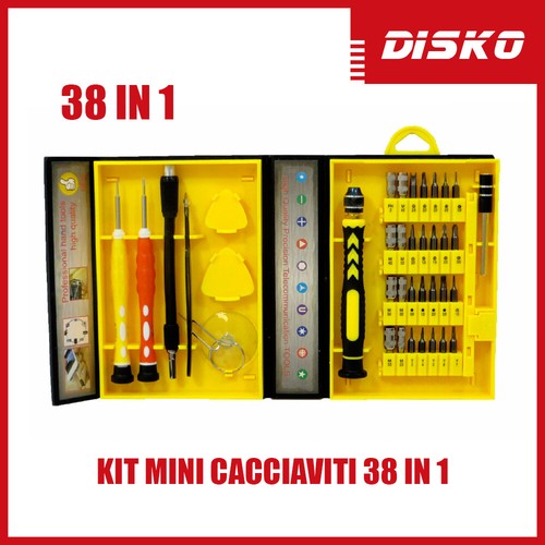 Kit cacciaviti 1 - cacciaviti, 38