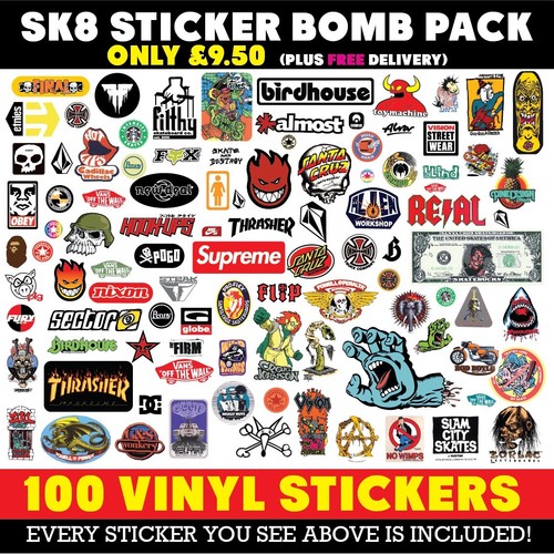 Adesivo skate bomb - adesivo,