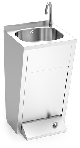 Lavello inox colonna - lavello, con