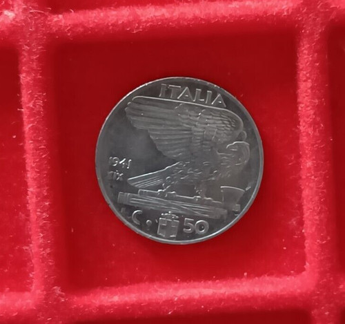 Italia regno moneta - da, 50