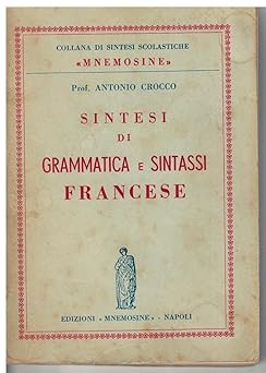 Sintesi grammatica e - grammatica,