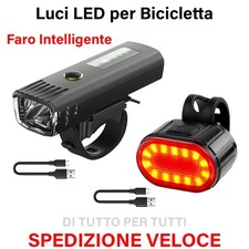 Luci led per bici bicicletta
