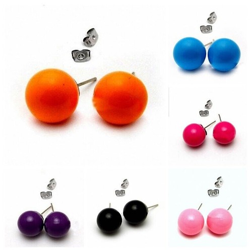 Orecchini sfera 1 cm - 1,1,