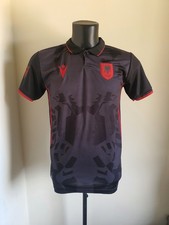 Maglia Nazionale Calcio Albania 2024 Macron Home Tg S 