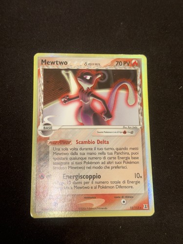 Mewtwo reverse holo ita 113 - mewtwo,