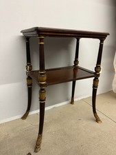 Antico tavolinetto etagere in