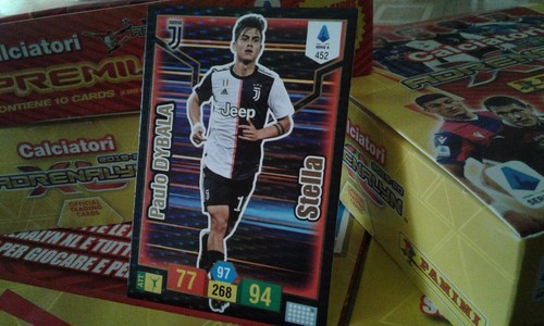 Card adrenalyn calciatori - card,