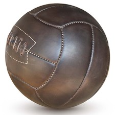 calcio vera pelle fatto a mano