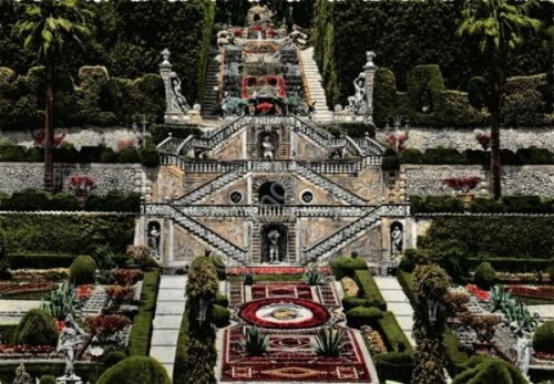 Cartolina collodi villa - cartolina,