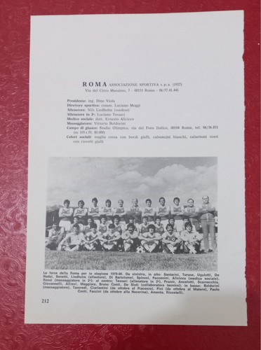 Roma pagina almanacco - pagina,