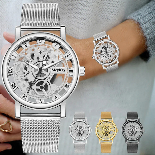 Orologio donna scheletro cavo - scheletro,