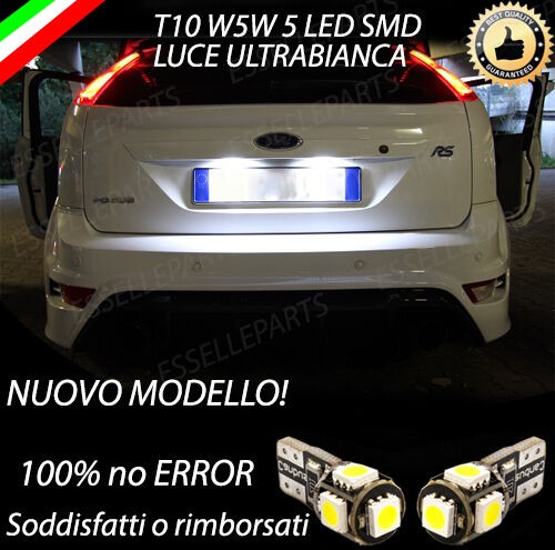 Coppia luci targa - 5, led