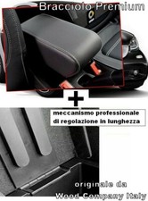 SuperPromo BRACCIOLO SMART 453 REGOLABILE for2 for4 ECOPELLE NERO -CUCITO BIANCO