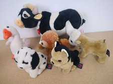 Lotto 6 Peluche TRUDI Mucca