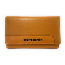 Portafoglio in pelle Donna Pierre Cardin art.455 131Giallo (Senape)