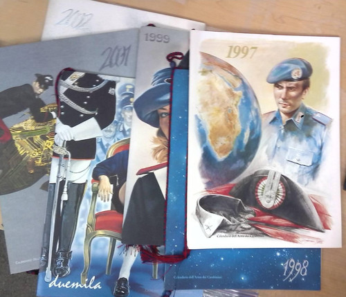Calendario dell arma - calendario, dell'arma