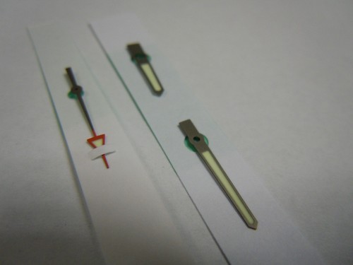 Set lancette nere originali