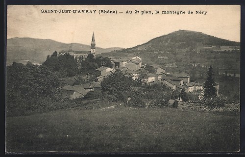 Cpa saint just avray au - cpa,