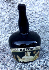 antica bottiglia liquore buton vuota anni 30