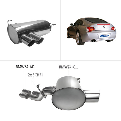 Scarico sportivo bastuck - scarico,