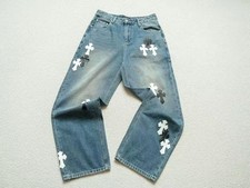 Jeans denim uomo gamba dritta