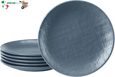 Servizio Piatti Piani Moderni Design - Set di Piatti 6 Persone Colorati Particol