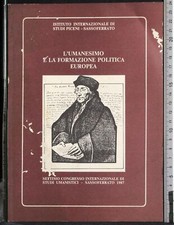 L'UMANESIMO E LA FORMAZIONE